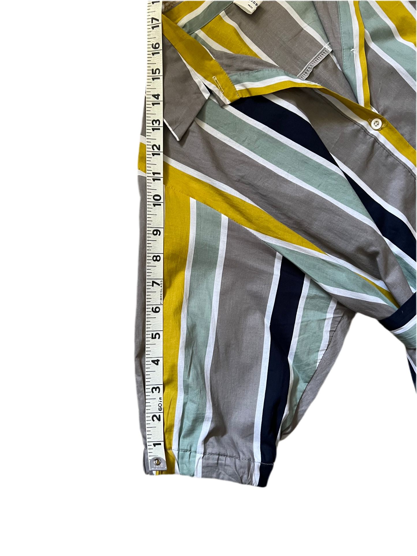 Striped A-Line dress